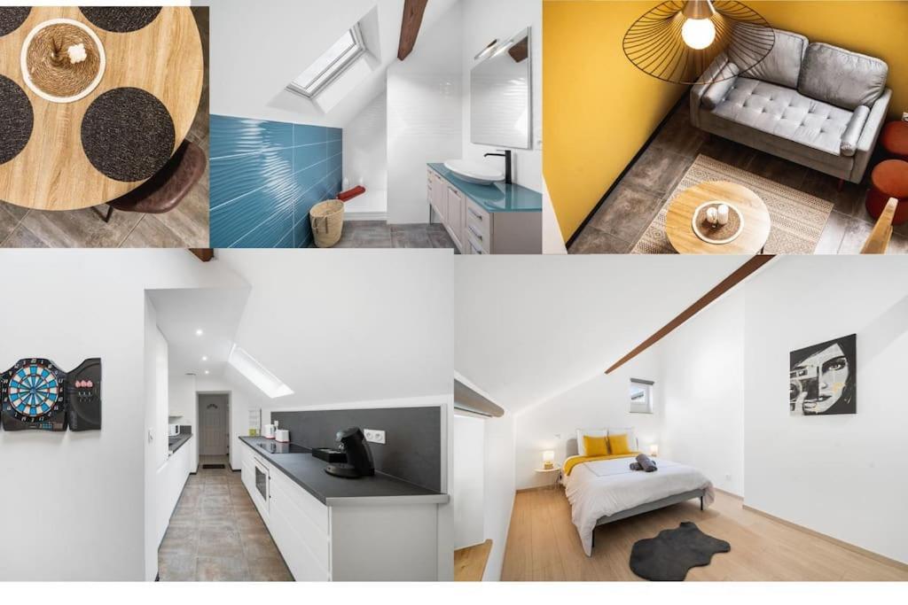 Appartement Le Duplex Moutarde à Chalon-sur-Saône Extérieur photo