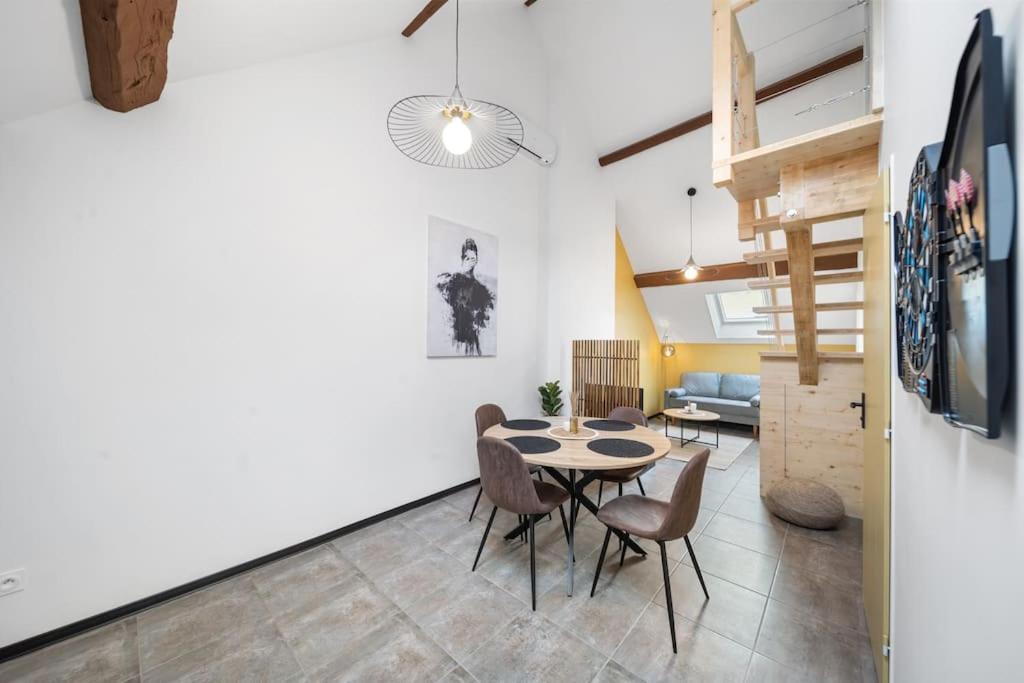 Appartement Le Duplex Moutarde à Chalon-sur-Saône Extérieur photo