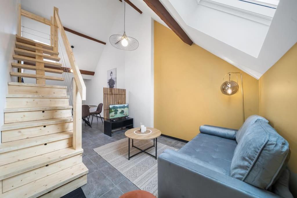 Appartement Le Duplex Moutarde à Chalon-sur-Saône Extérieur photo